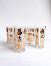 Load image into Gallery viewer, Golden Foliage Glassware Set

