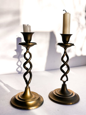 Twisted Candlestick Pair - NINE 