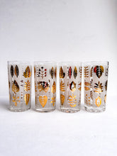 Load image into Gallery viewer, Golden Foliage Glassware Set
