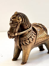 Load image into Gallery viewer, Brass Dhokra Horse - NINE 
