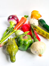 Load image into Gallery viewer, Paper Mache Vegetables - NINE 
