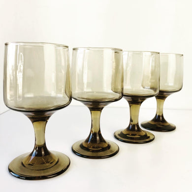 Libbey Tawny White Wine Glasses - NINE 